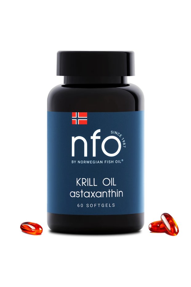 Omega 3 Krill Oil Astaxanthin 60 Capsules