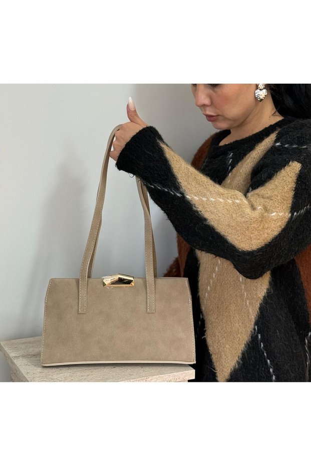 Women's Melly Model Baguette Shoulder Bag