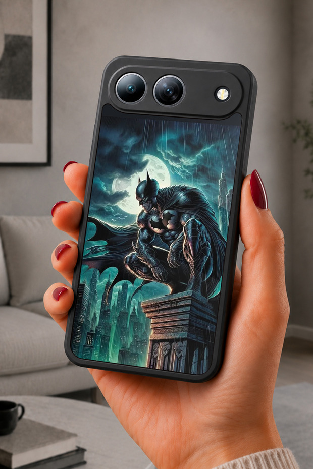 Spark 40 5g Compatible Printed, Matte Black, Soft Silicone, Protective, Shock Absorbing Cover, Case