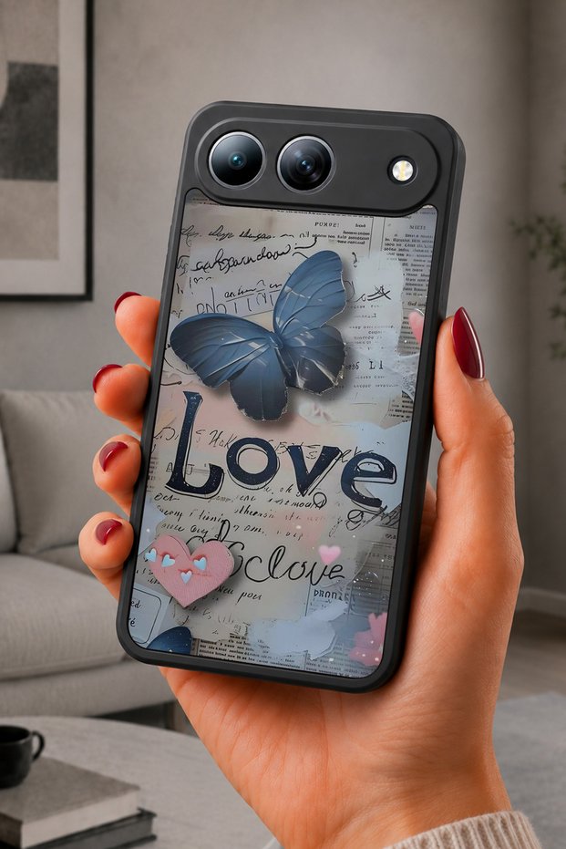 Spark 40 5g Compatible Printed, Matte Black, Soft Silicone, Protective, Shock Absorbing Cover, Case