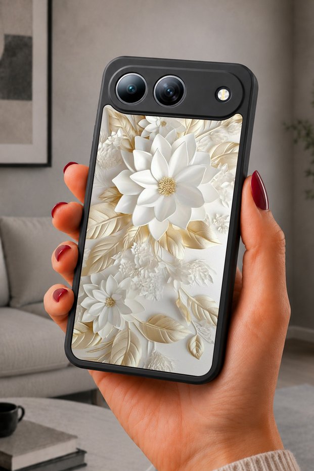 Spark 40 5g Compatible Printed, Matte Black, Soft Silicone, Protective, Shock Absorbing Cover, Case
