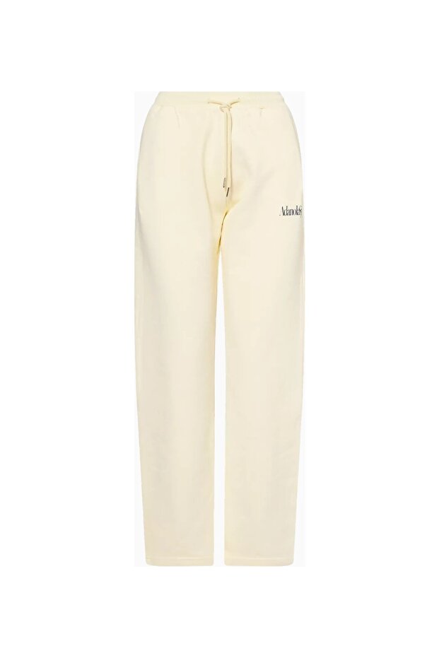 Logo Embroidered Straight Leg 100% Cotton Women's Sweatpants
