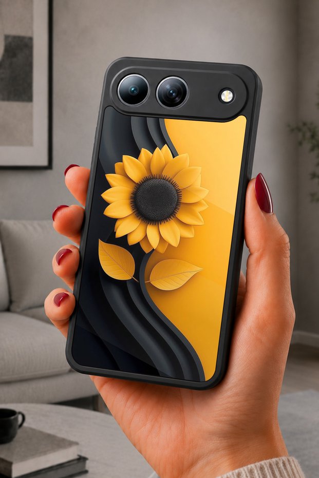 Spark 40 5g Compatible Printed, Matte Black, Soft Silicone, Protective, Shock Absorbing Cover, Case