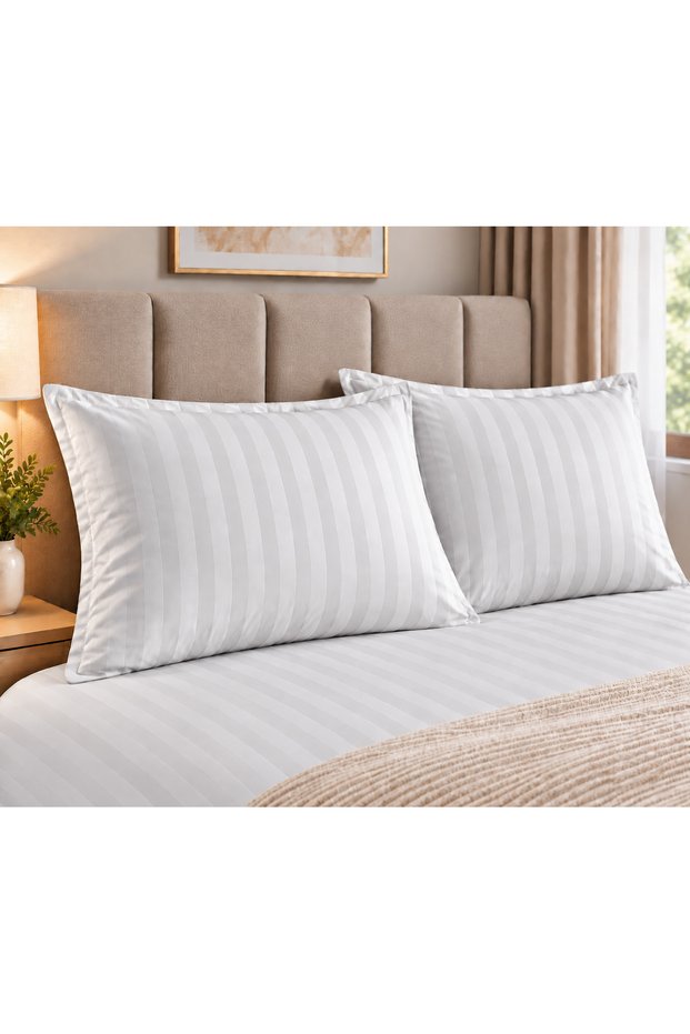 Cotton Ease 2pcs Pillow case 50×75 cm – Grey