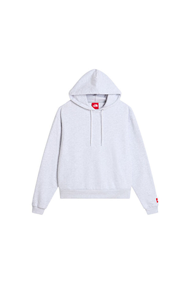 M Tnf Red Box Hoodie Unisex Outdoor Sweatshirts Nf0A8Efze041 Gray