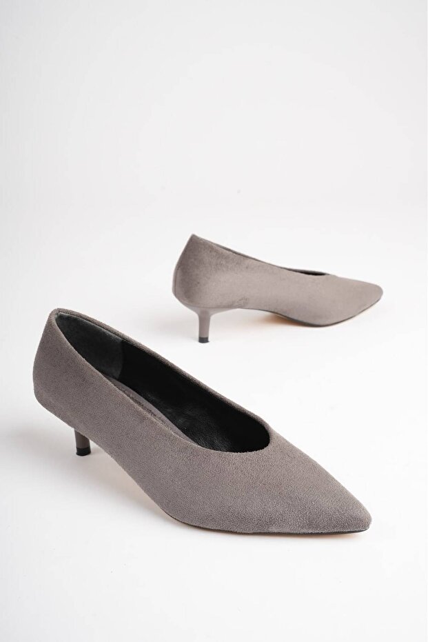 Women's Thin 4 cm Low Heel Pointed Toe Casual Stiletto Shoes