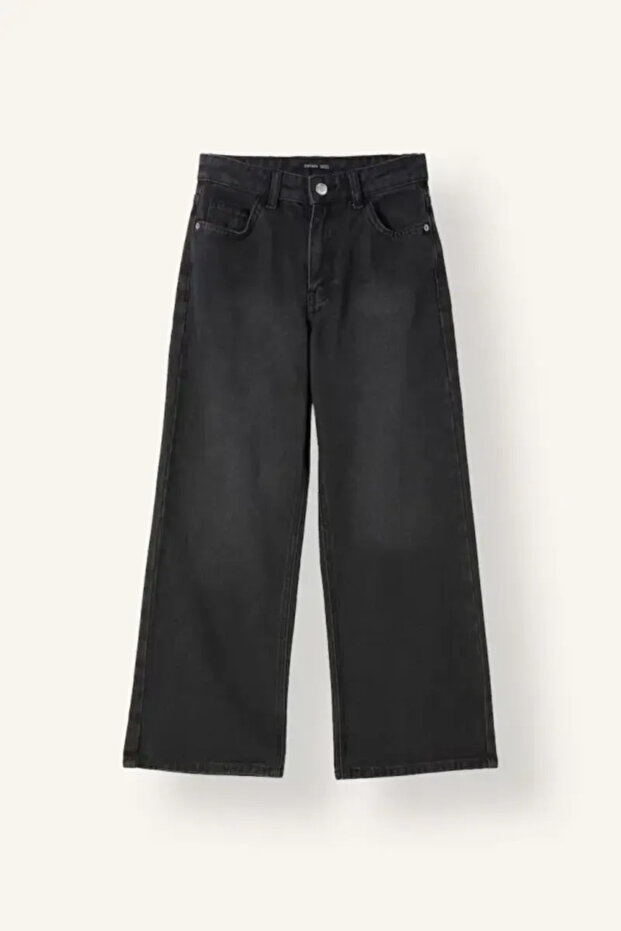 Straight Wide Extra Comfortable Straight Fitting Wide Cut Jean Pants Girls H6247A826Au
