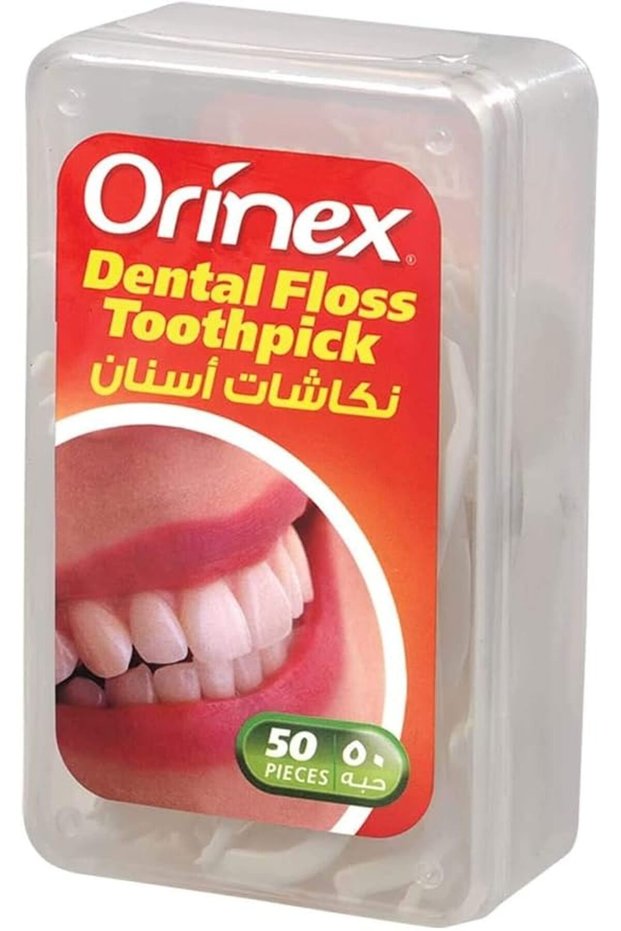 خيط تنظيف الأسنان، 50 قطعة