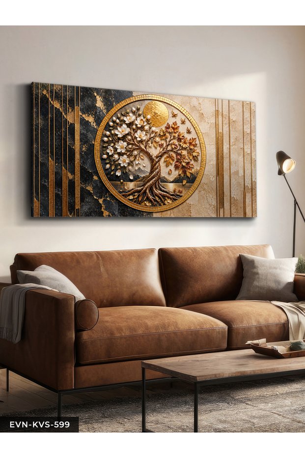 The Tree of the Golden Seasons One Piece Canvas - Canvas Painting
