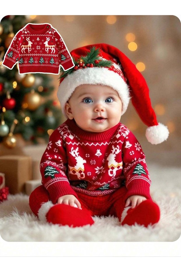 Sweater, mixed colors