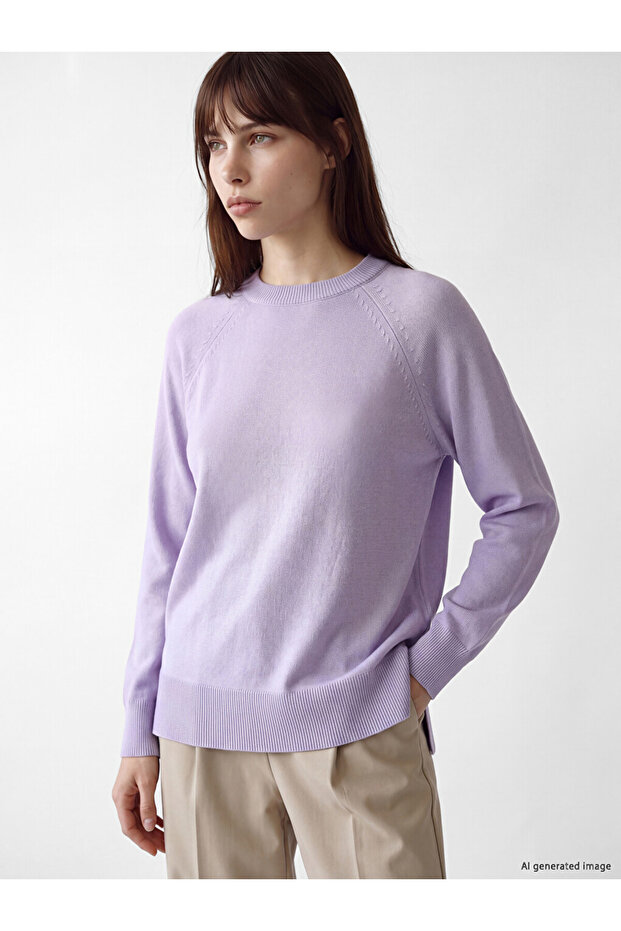 I Zero Roba Collar Women's Knitwear Tunic from Freezen Store