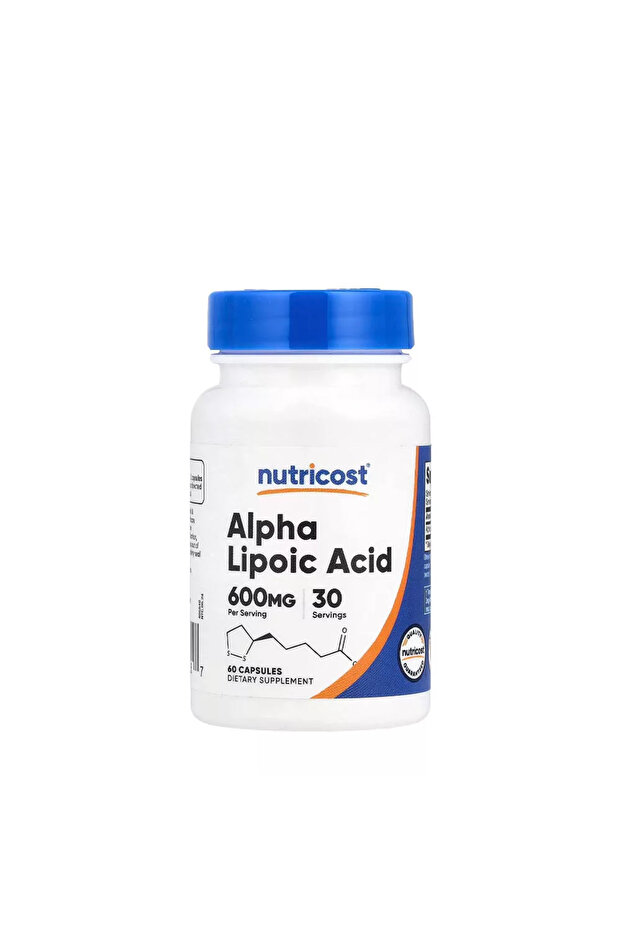 Alpha Lipoic Acid 600 mg (60 Capsules)