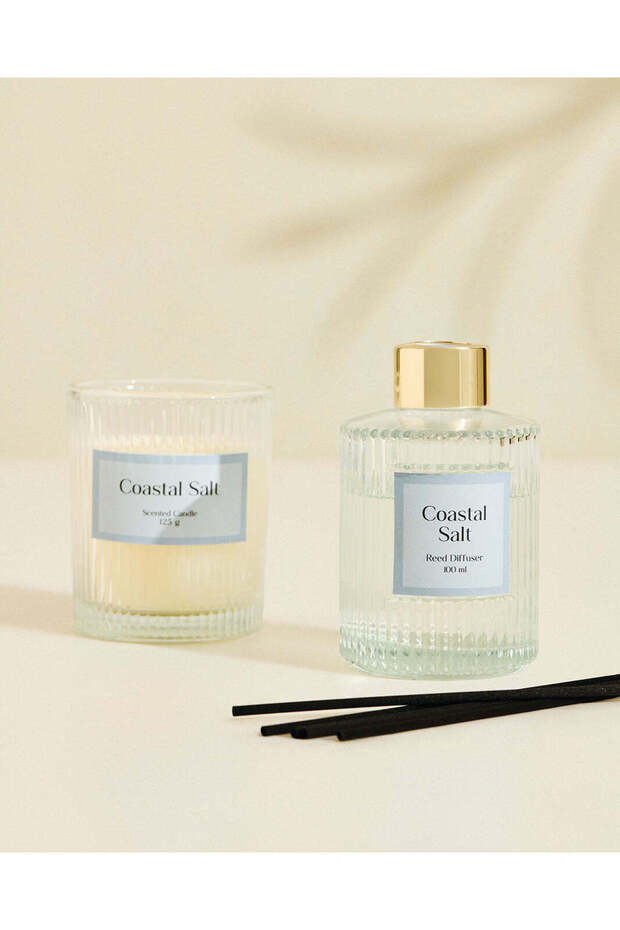 White Coastal Salt Home Fragrance Set 2 Pieces