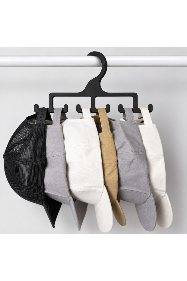 Multiple Hat Hanger for Inside the Closet Hat Organizer 20 cm