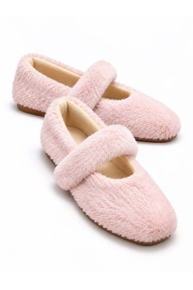 Women's Elastic Piping Home Slippers Indoor Pudra