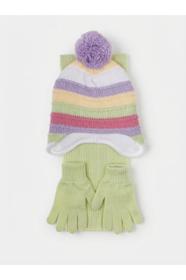 Fo 5202 Metsi 3-Piece Scarf Beanie Glove Set