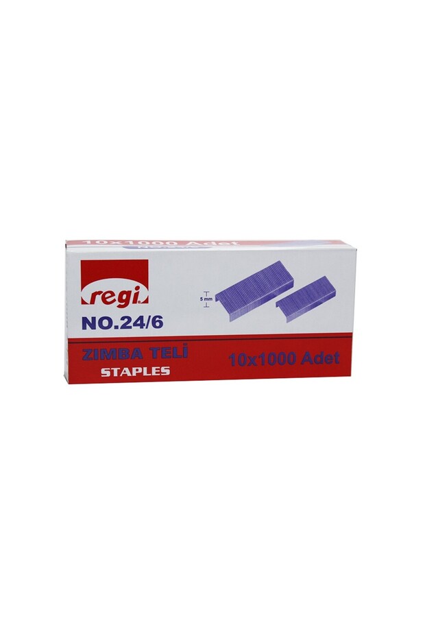 Staple Wire No:24/6 10 * 1000 Pieces Copper