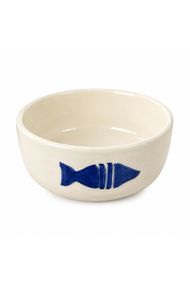 Slama Ceramic Bowl Off-White - 14cm