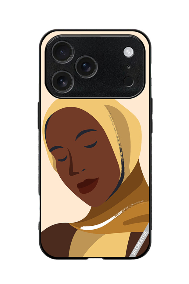 Protective Case Cover For Apple iPhone 17 Pro Max Cartoon Woman Shape Design Multicolour