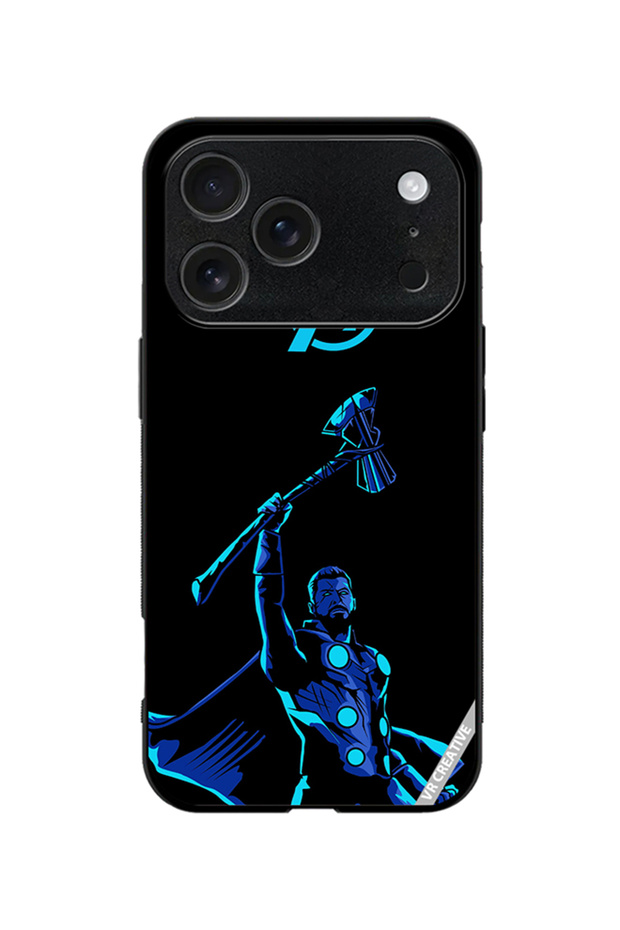 Protective Case Cover For Apple iPhone 18 Pro Avengers Thor Design Multicolour