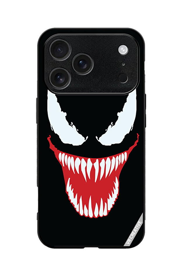 Protective Case Cover For Apple iPhone 17 Pro Max Spiderman Evil Design Multicolour