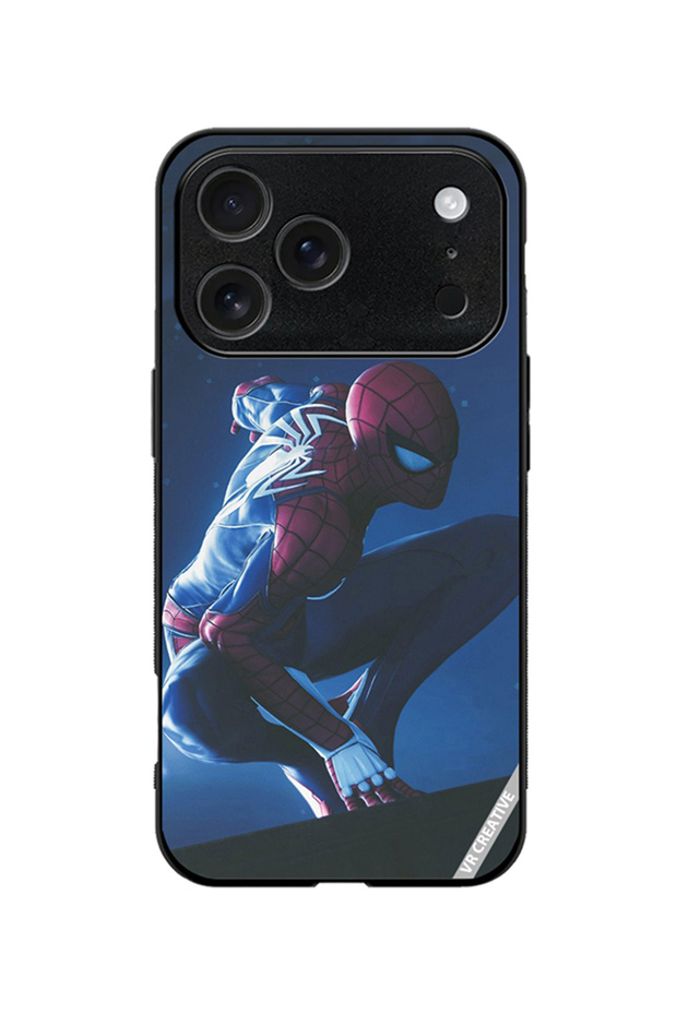 Protective Case Cover For Apple iPhone 18 Pro Spiderman Design Multicolour