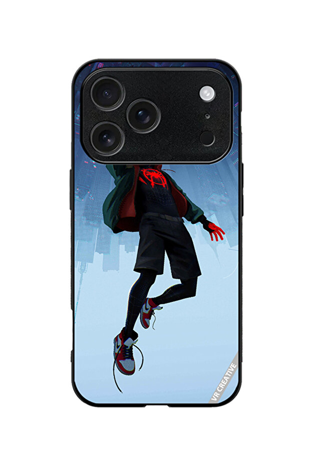 Protective Case Cover For Apple iPhone 18 Pro Spiderman Design Multicolour