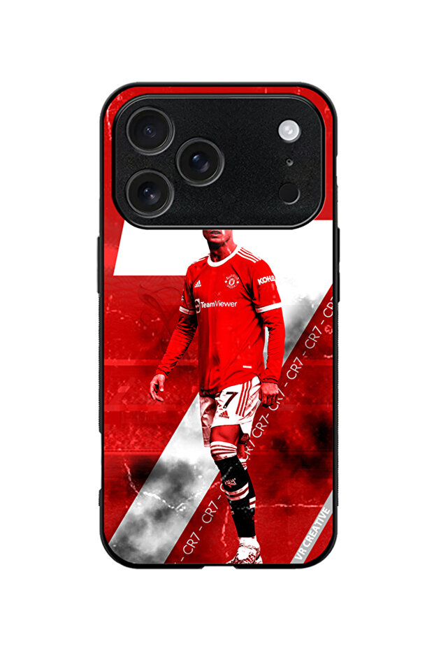 Protective Case Cover For Apple iPhone 18 Pro Cr7 Design Multicolour