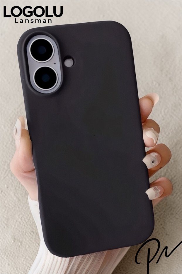 iPhone 17 Compatible Case with Logo Launch Soft Velvet Silicone Cover