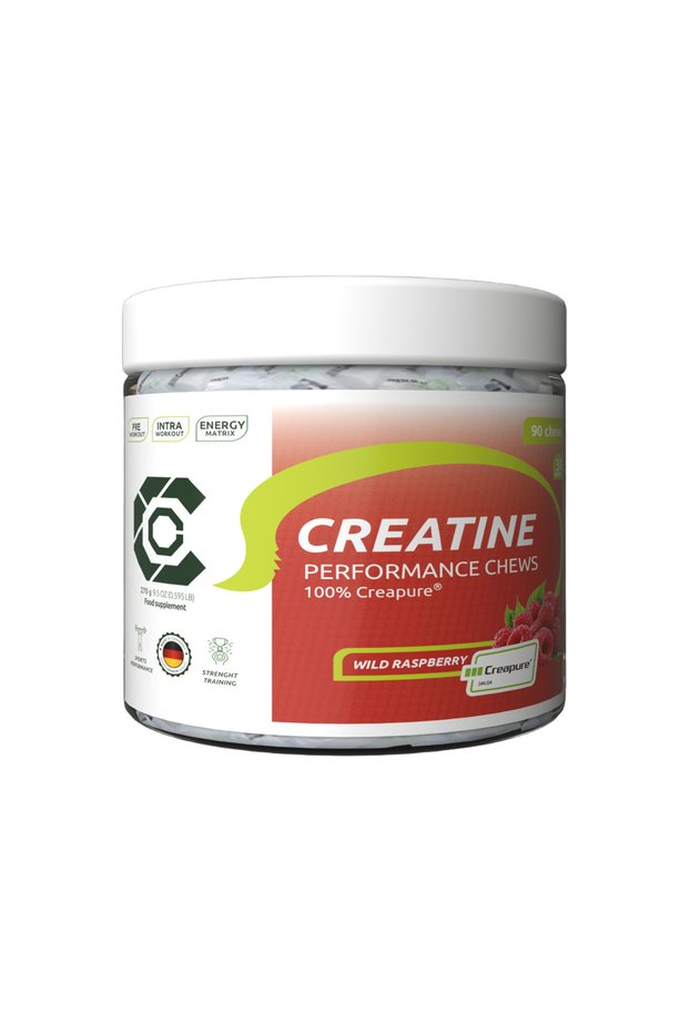 ® Creatine Performance Chews 100% Creapure - 90 tabs - Wild Raspberry