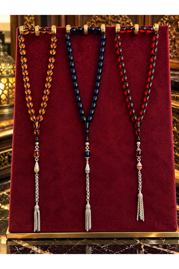 3-in-1 Amber Praying Beads