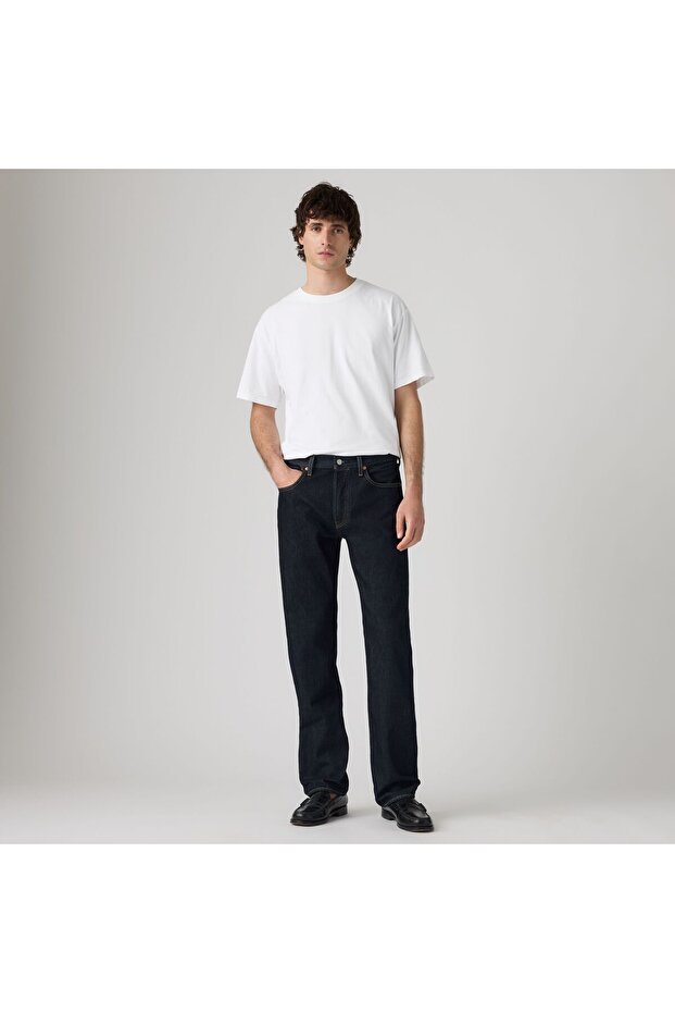 501 Original Adapt Indigo Rinse Men's Dark Blue Jeans A7735-0050