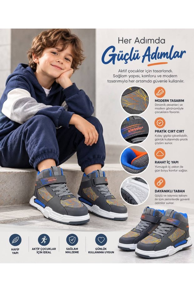 Sturdy, Stylish Design Children's Boots