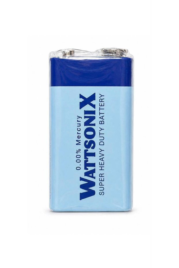 9v kare pil watsonic