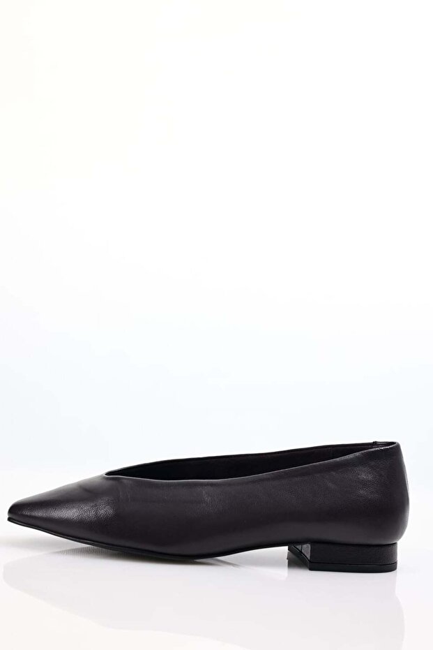 Bitter Brown Lambskin Ballerinas 24005