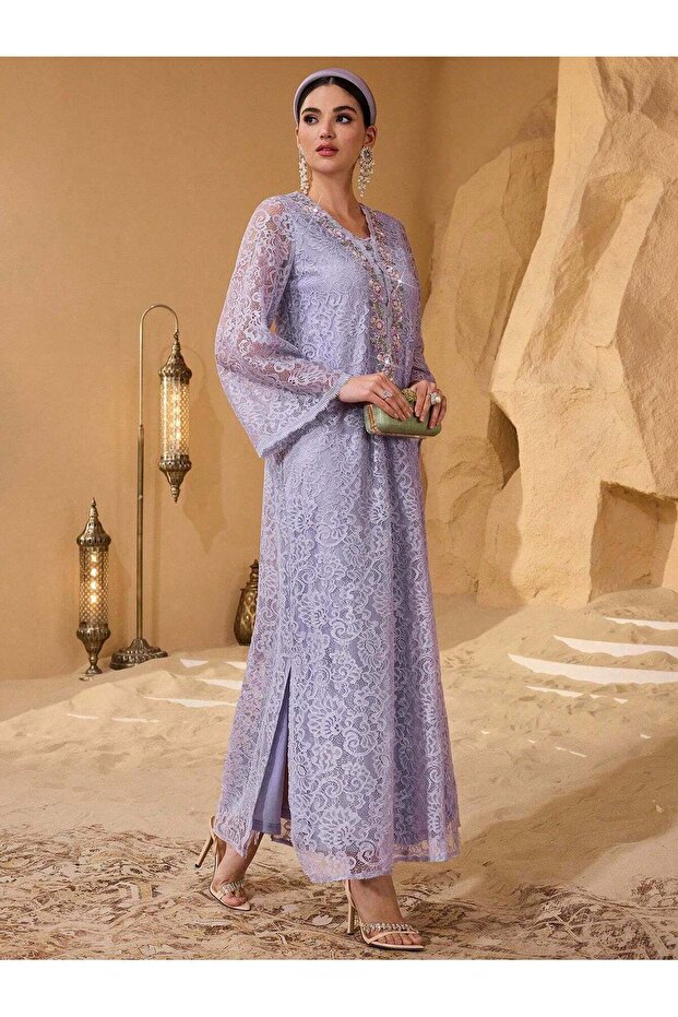 Rochie maxi, mov