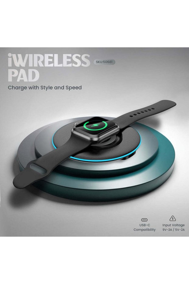 Iwireless Pad - Dual Coil Wireless Charger, White