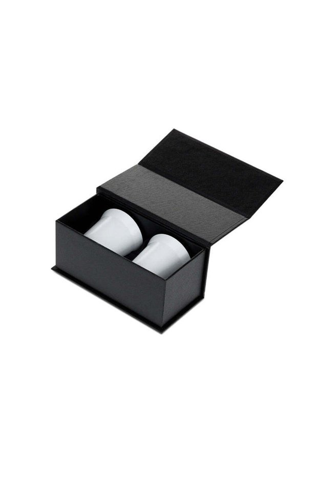 Gahwa - Gift Set of 2 Premium Arabic Coffee Cups - White