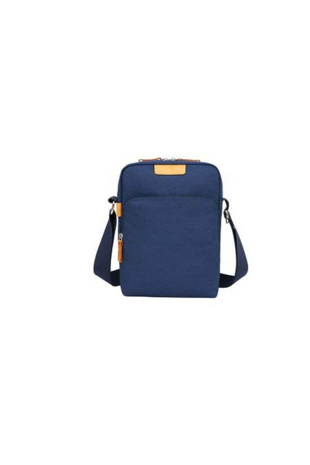 Rpet Cross Body - Shoulder Bag with Multi-Layer Design Eco-Friendly, Green