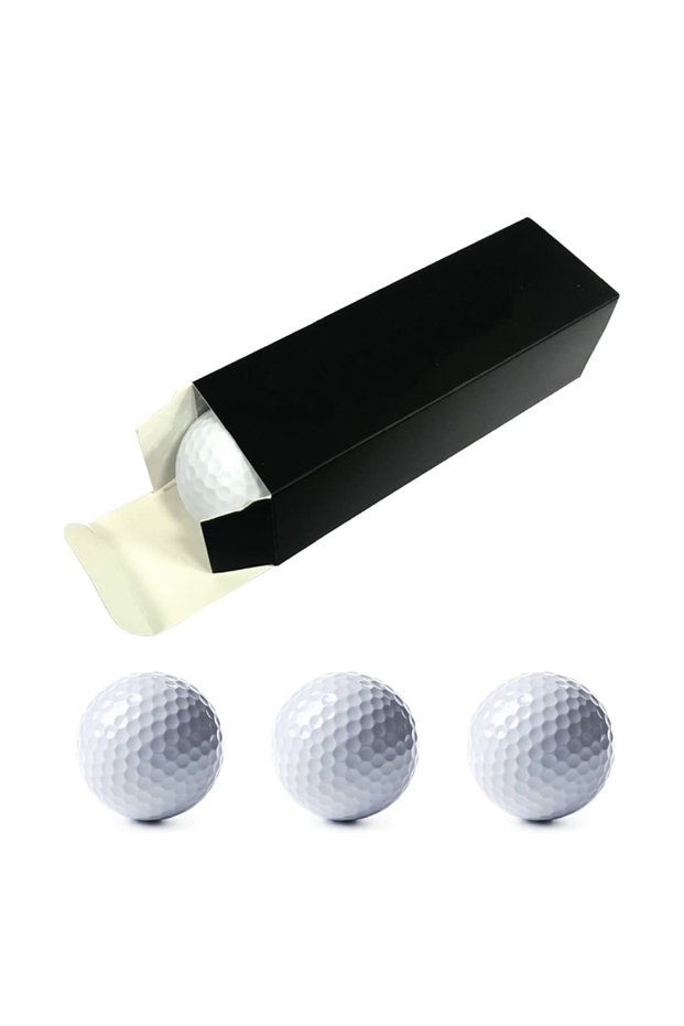 Odder - 2 Layers White Golf Ball (Set of 3 with Box)