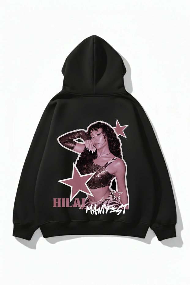 Oversize Unisex Manifest Sweatshirt Group Girlband Printed Sweatshirt Unisex Manifest Sweatshirt