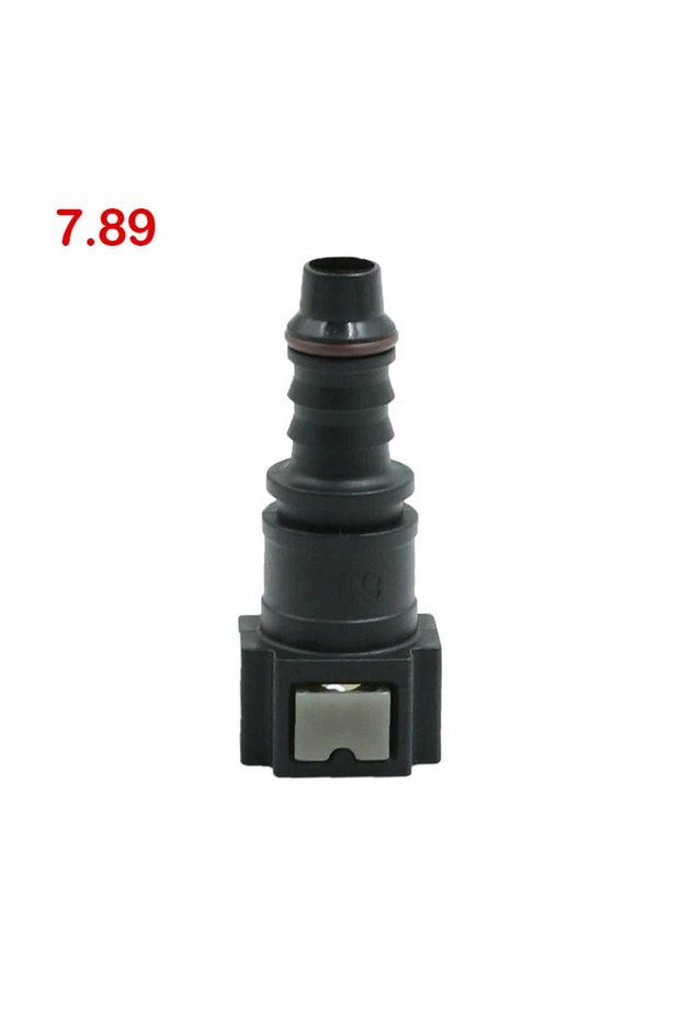 7.89-ID8 straight Car Fuel Line Coupler Hose Quick Connect ID8 7.89 9.89 11.8 Rubber Nylon Oil Line