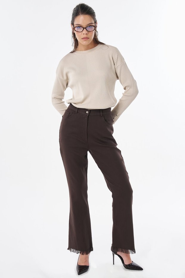 Tifsitmeli Non Denim Trousers Brown