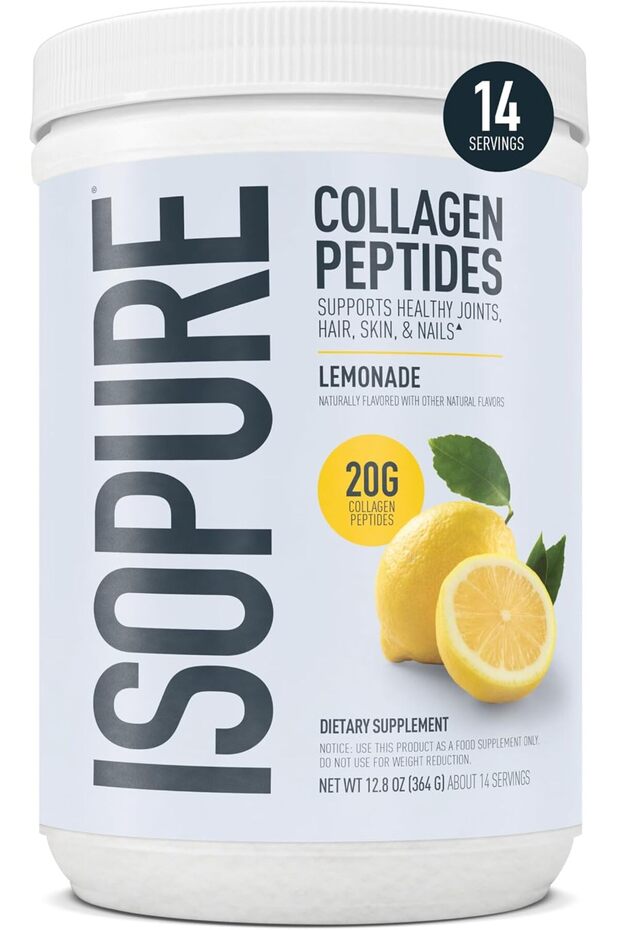 Grass-Fed Collagen Peptides Powder with Biotin, Lemonade 14 Serve