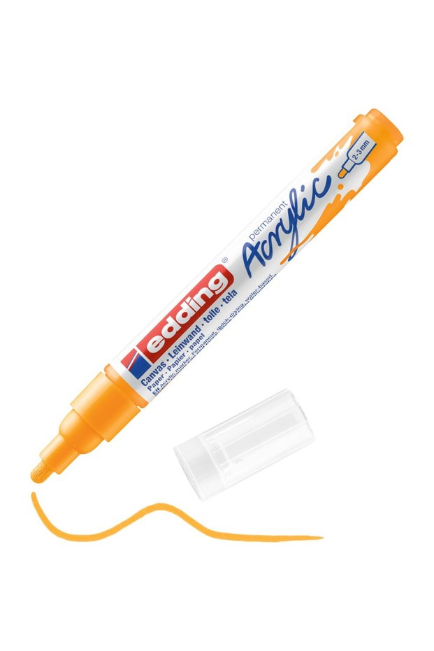 5100 Medium Tip Acrylic Marker - Sun Yellow - 2-3 mm Round Tip
