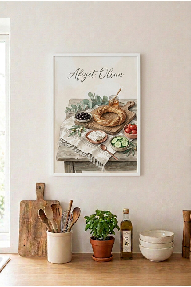 Simit and Breakfast Table White Wooden Frame Mdf Kitchen Table Huhu3224 - Single Table White Frame