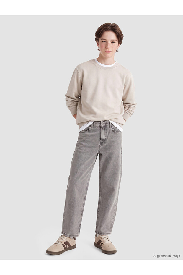 I Loose Fit Boy's Jean Pants from Freezen Store