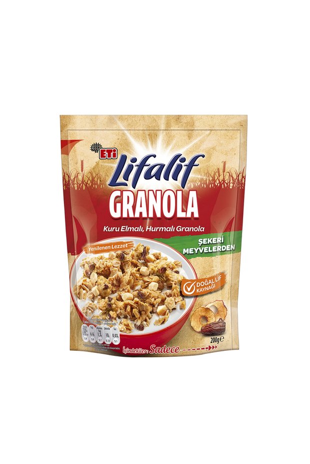 Lifalif Dry Apple, Date Granola 200g