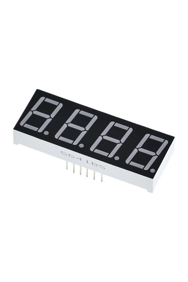 7-Segment 4-Digit Common Anode Display 0.56″ Κόκκινο