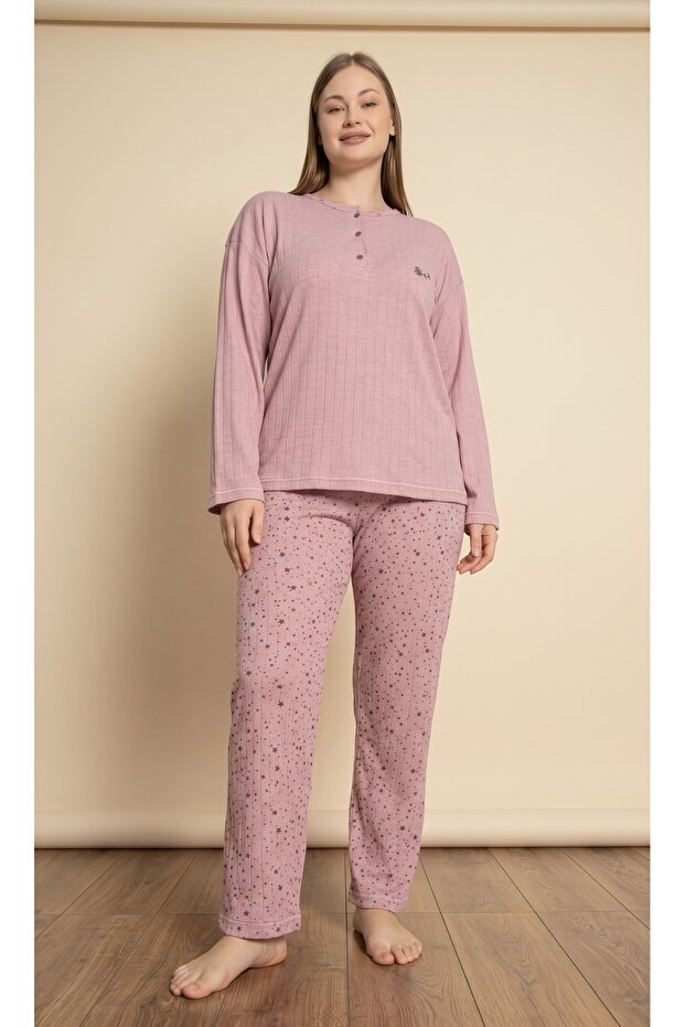 Bamboo Interlock Plus Size Pajama Set